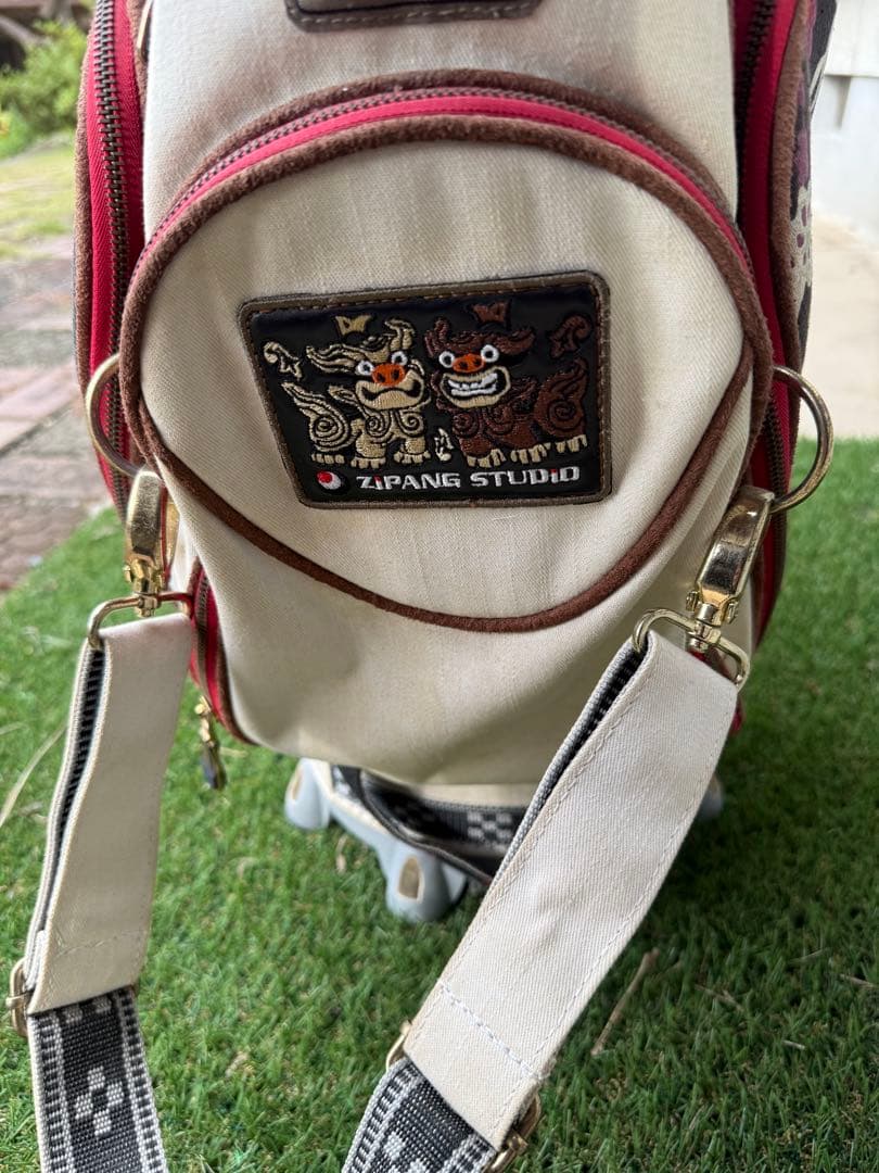 超希少 限定 琉球ゴルフ ジパングスタジオ キャディバッグ