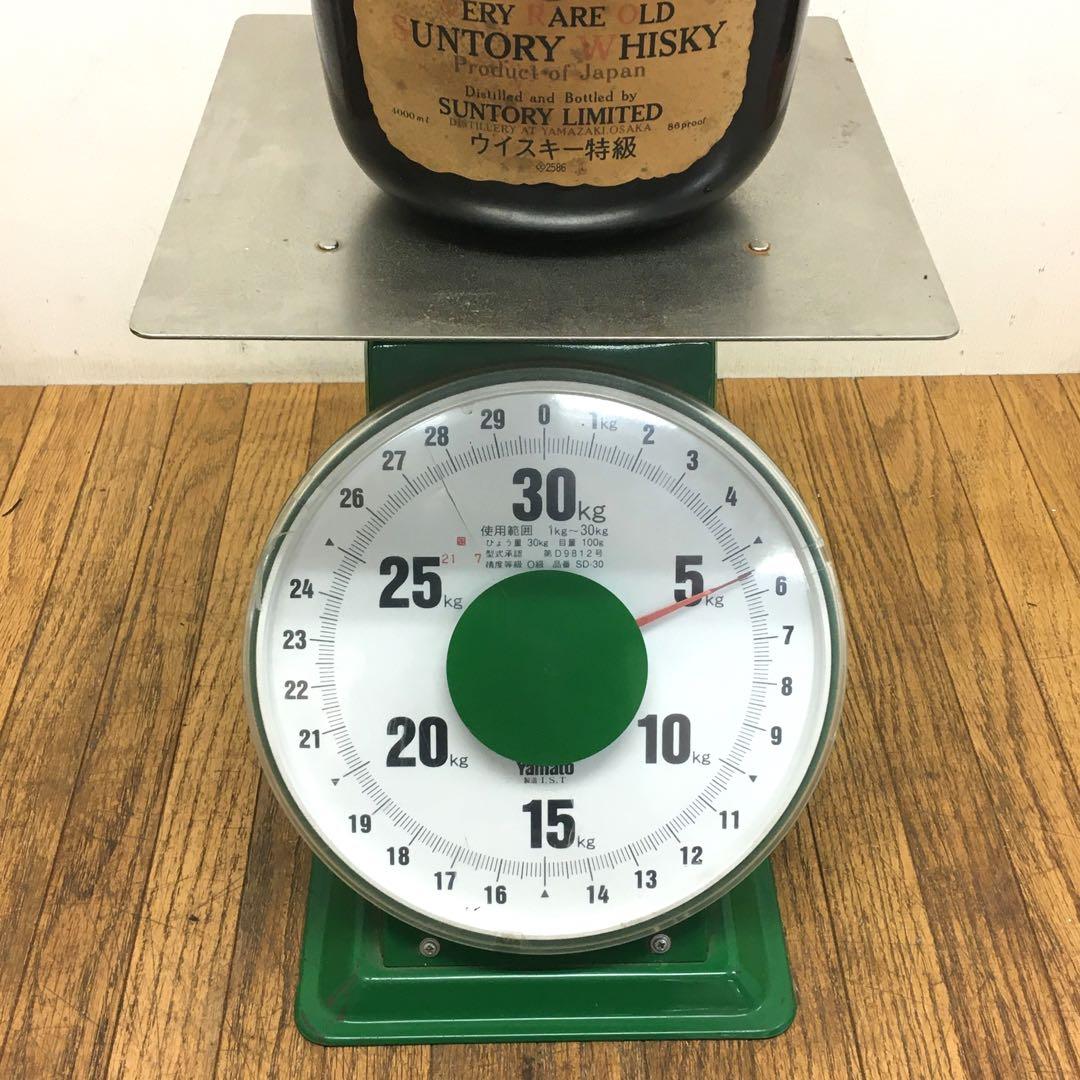 未開栓/サントリーオールド/4000ml特大ボトル/オブジェ/ウイスキー/43％