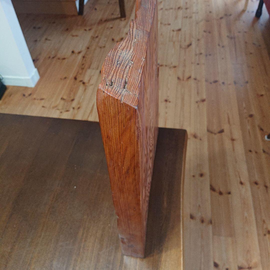 屋久杉無垢一枚板置物