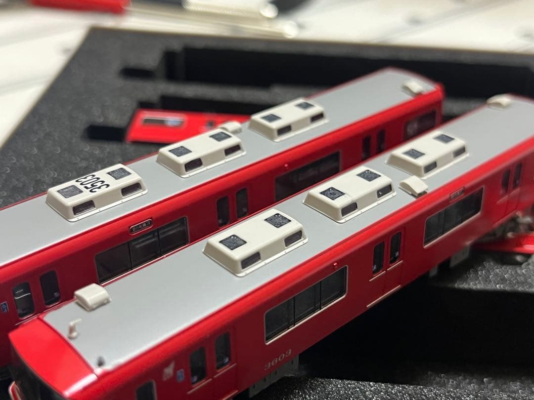 グリーンマックス31696 名鉄3500系(機器更新車、行先点灯)基本4両セット