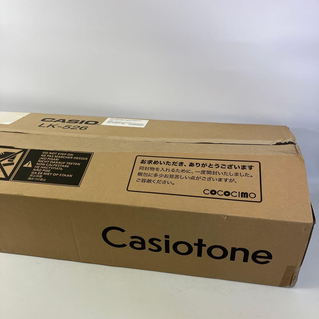 【開封のみ】CASIO カシオ 光ナビゲーション キーボード LK-526