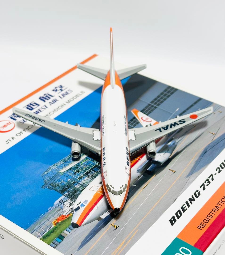 JTA商事 1/200 B737-200 南西航空SWAL ダイキャストモデル