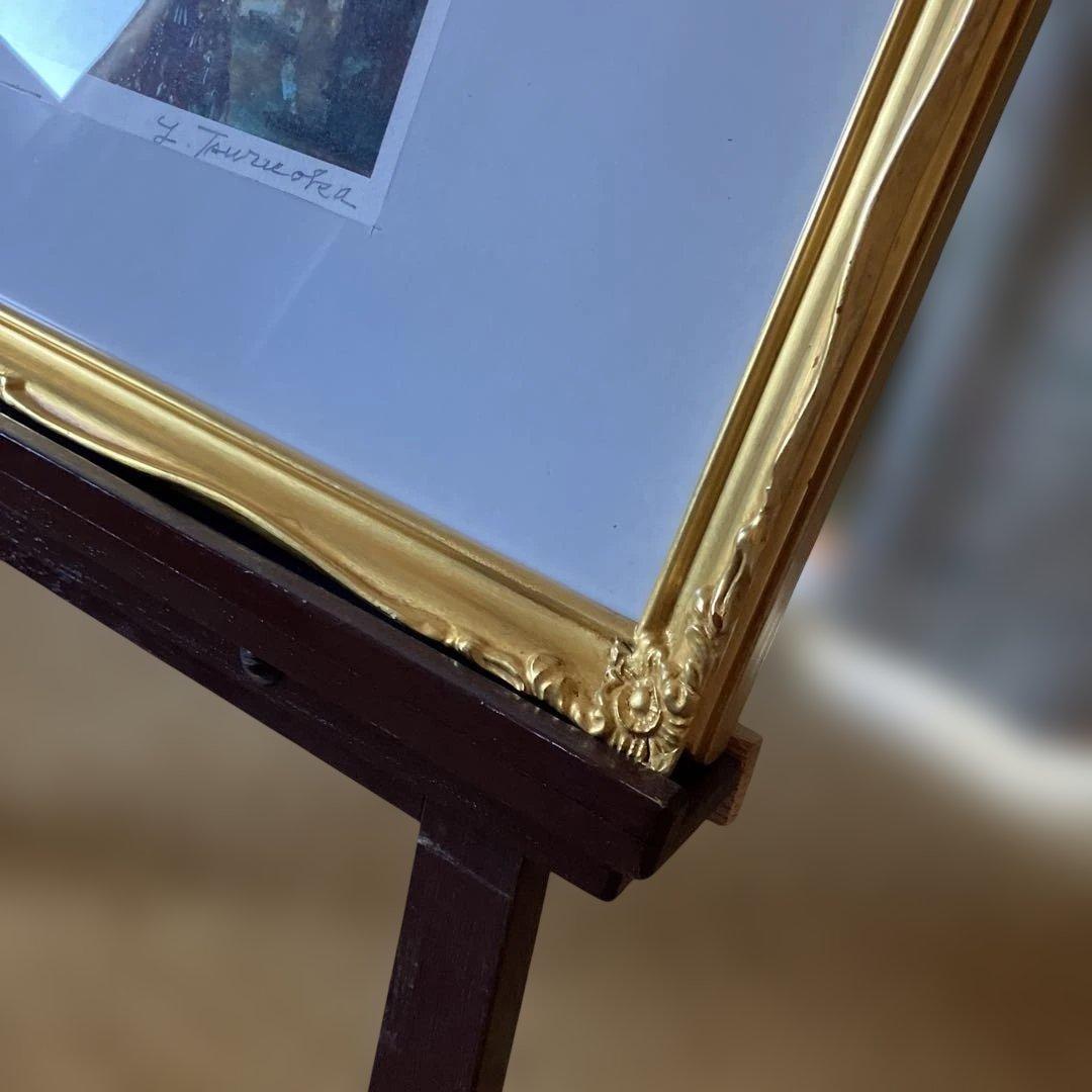 鶴岡義雄　マドモアゼル　リトグラフ　絵画