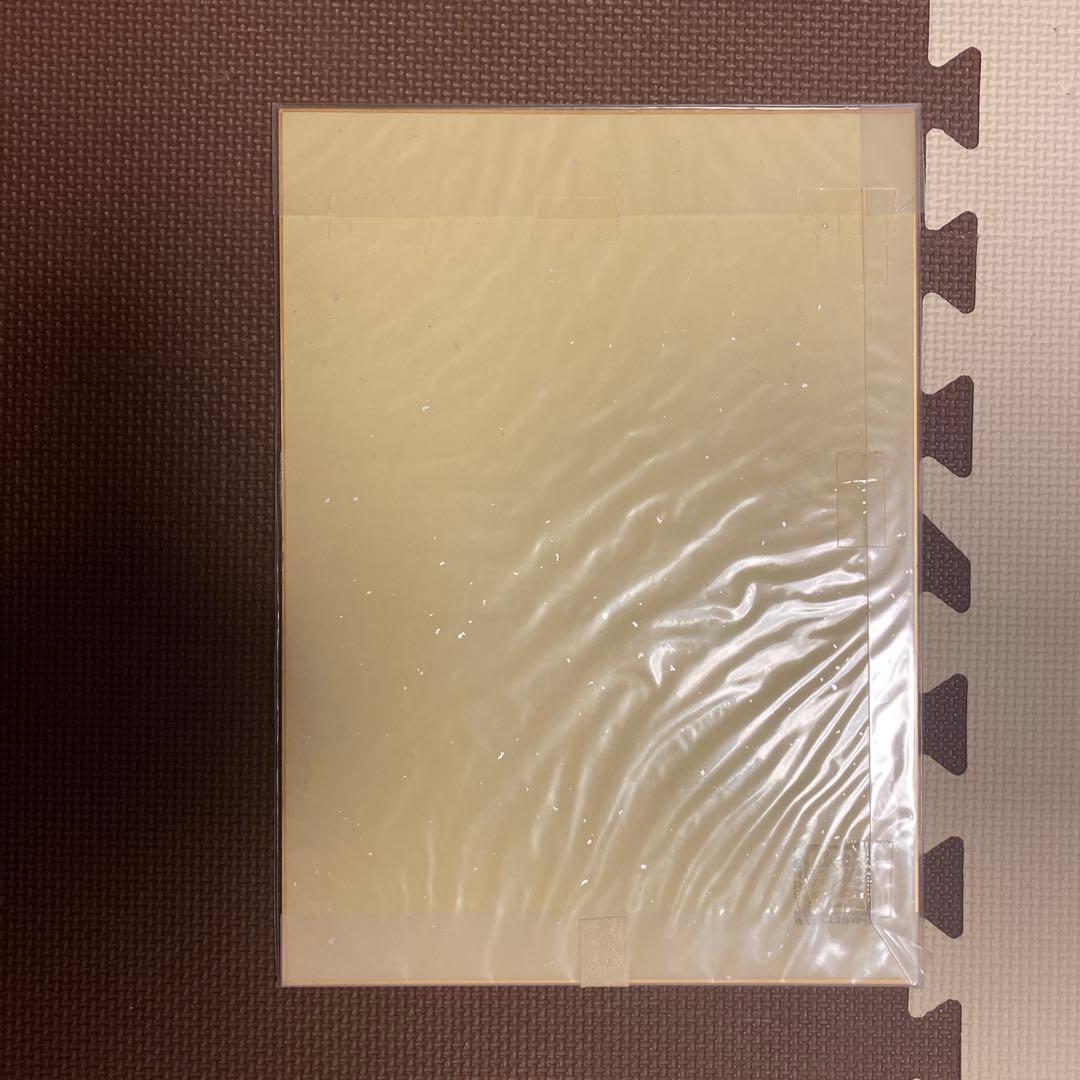 かわらじま晃直筆イラストサイン色紙　森雪