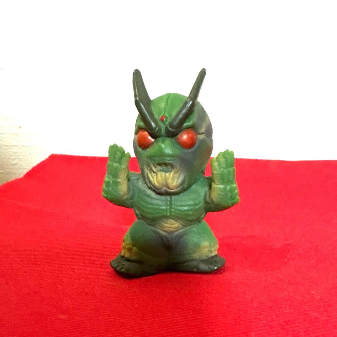 仮面ライダー真 改造兵士 フィギュア SHF 真骨彫 CSM 当時物 緑 バッタ