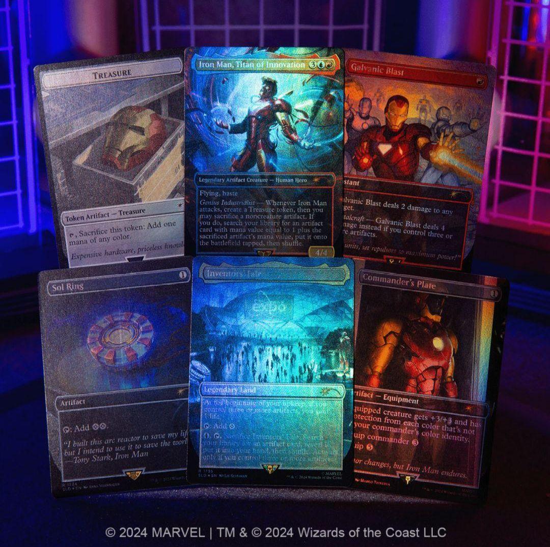 MTG シークレットレイヤー マーベル foil セット