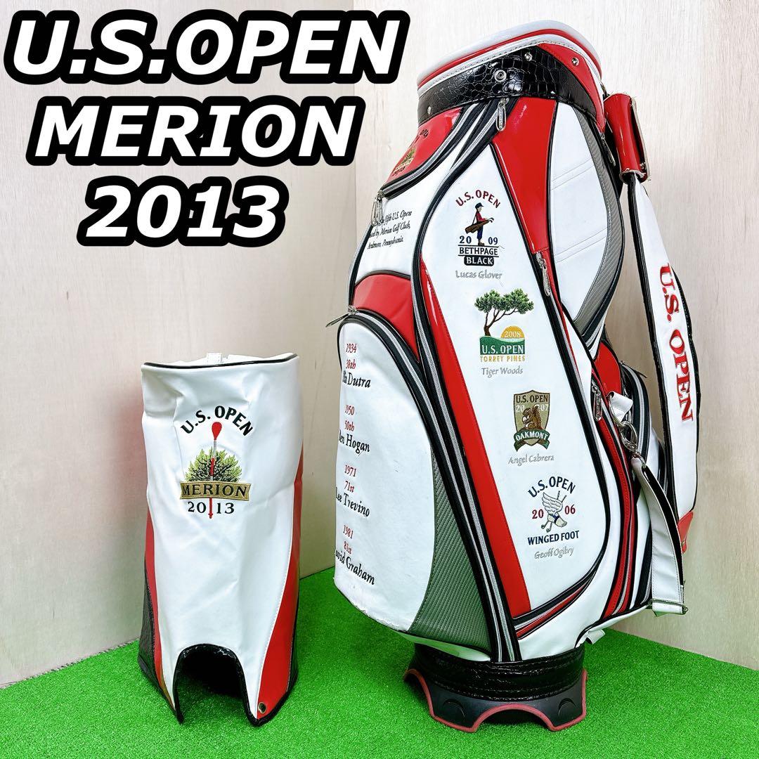 【超希少】 U.S.OPEN USオープン メモリアルキャディバッグ 2013