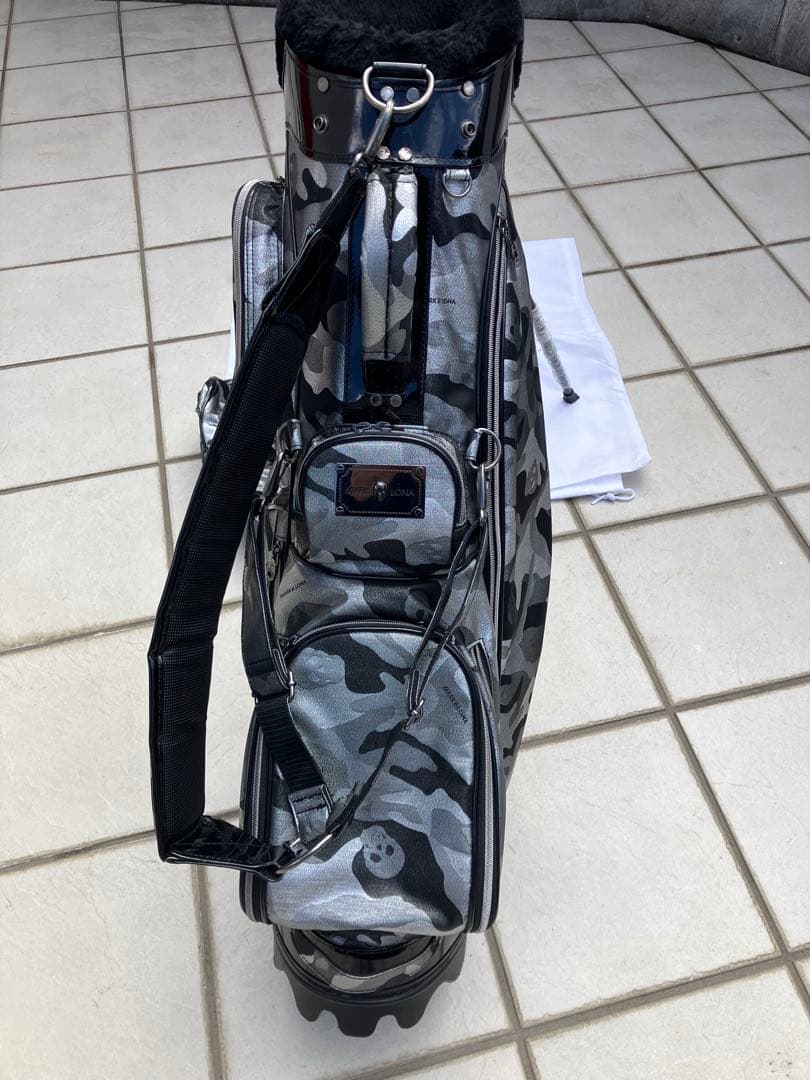 ★マーク&ロナ★ブラックカモ★スタンドキャディバッグ★