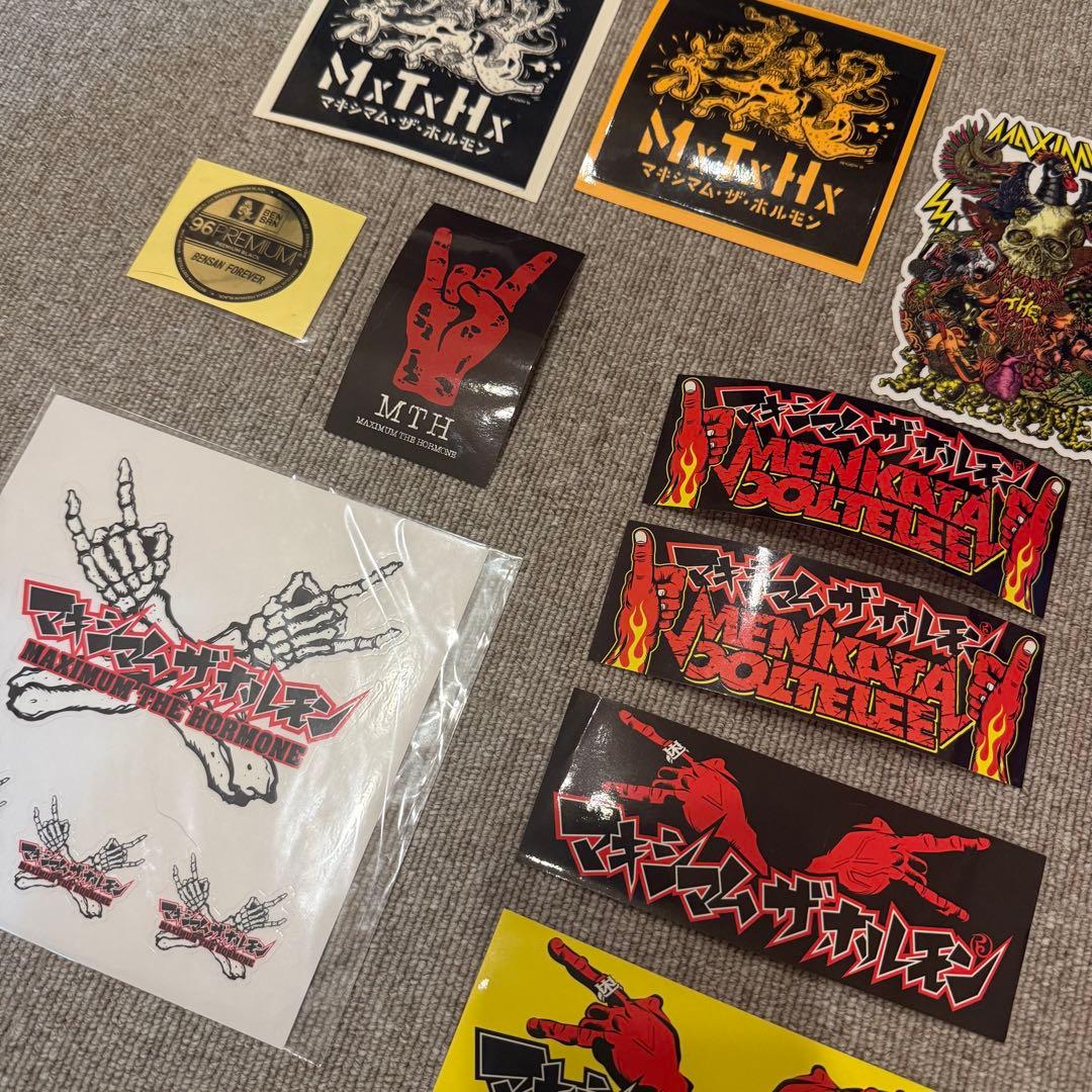 マキシマムザホルモン ステッカーセット まとめ売り