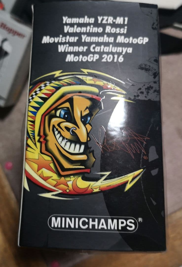 ミニチャンプス 1/12 YZR-M1 V.ロッシ カタルーニャGP優勝2016
