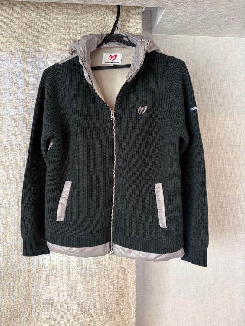 新品未使用マスターバニーゴルフ⛳️レディースジャケット モスグリンフード付き