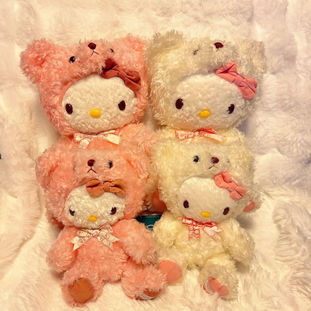 希少レア　ハローキティ　テディベア　キティベア　平成レトロ　2002年製
