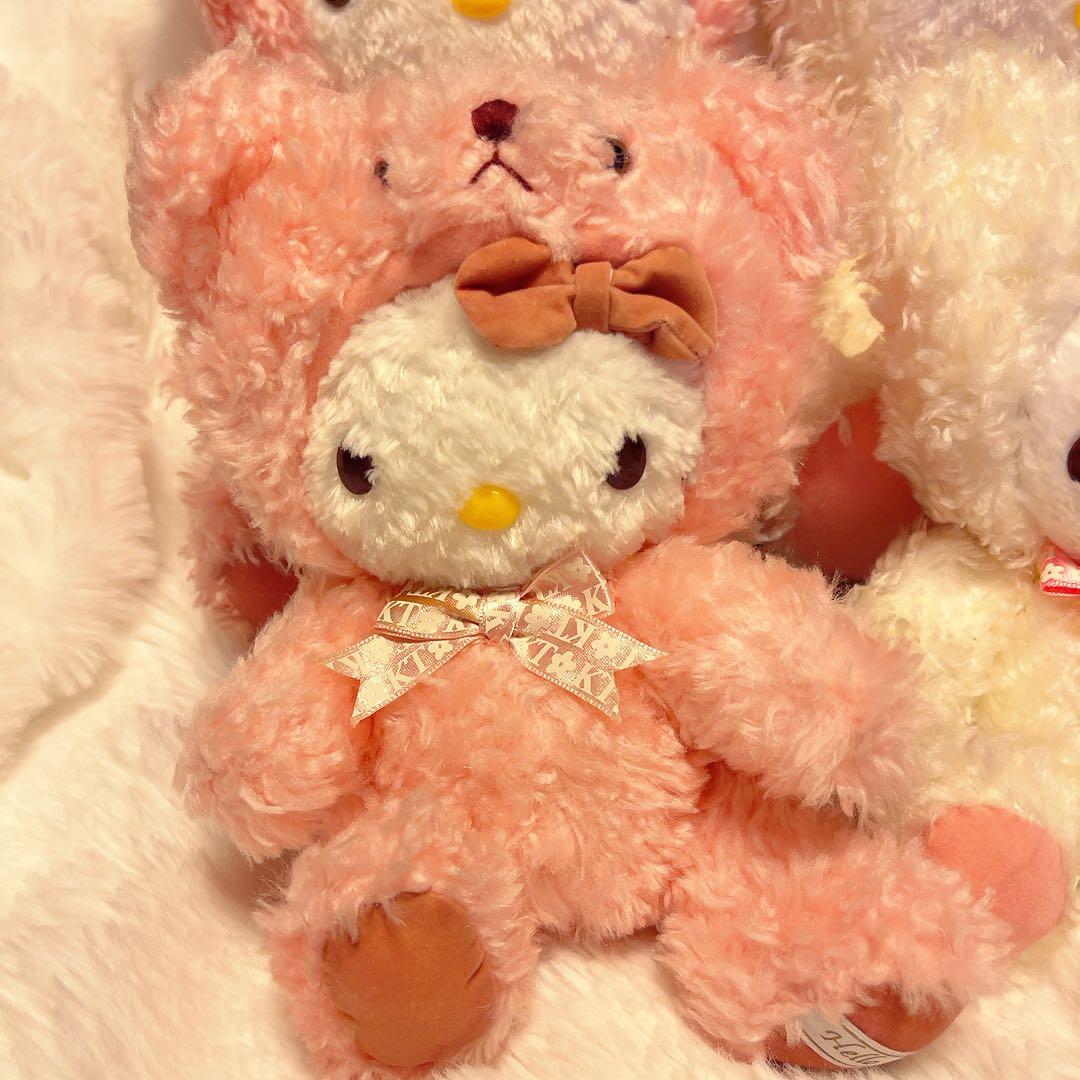 希少レア　ハローキティ　テディベア　キティベア　平成レトロ　2002年製