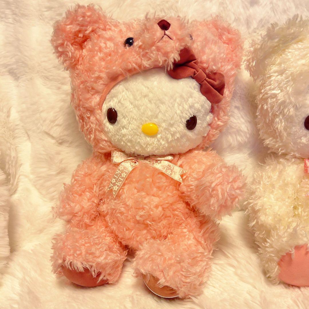 希少レア　ハローキティ　テディベア　キティベア　平成レトロ　2002年製