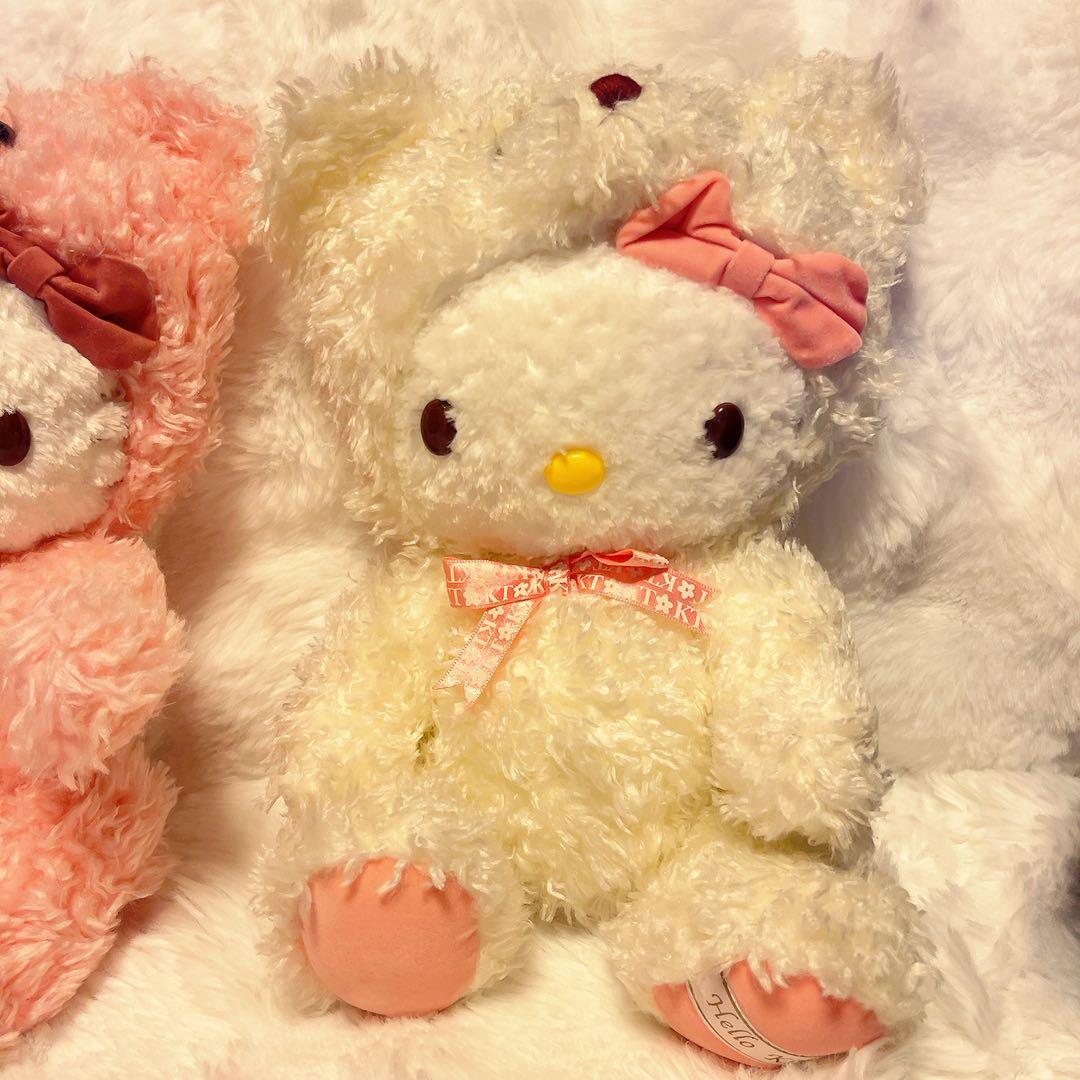 希少レア　ハローキティ　テディベア　キティベア　平成レトロ　2002年製