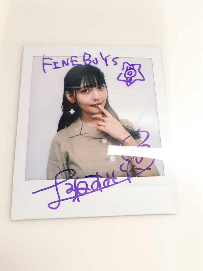 【直筆】上坂すみれサイン入りチェキ