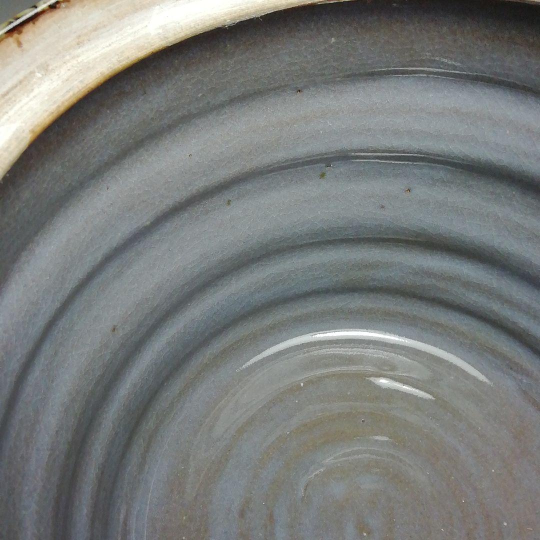 Ｓ６７４　水指　『高取焼』『小槌摘み』『十四代　高取幸仙作』　共箱　茶道具