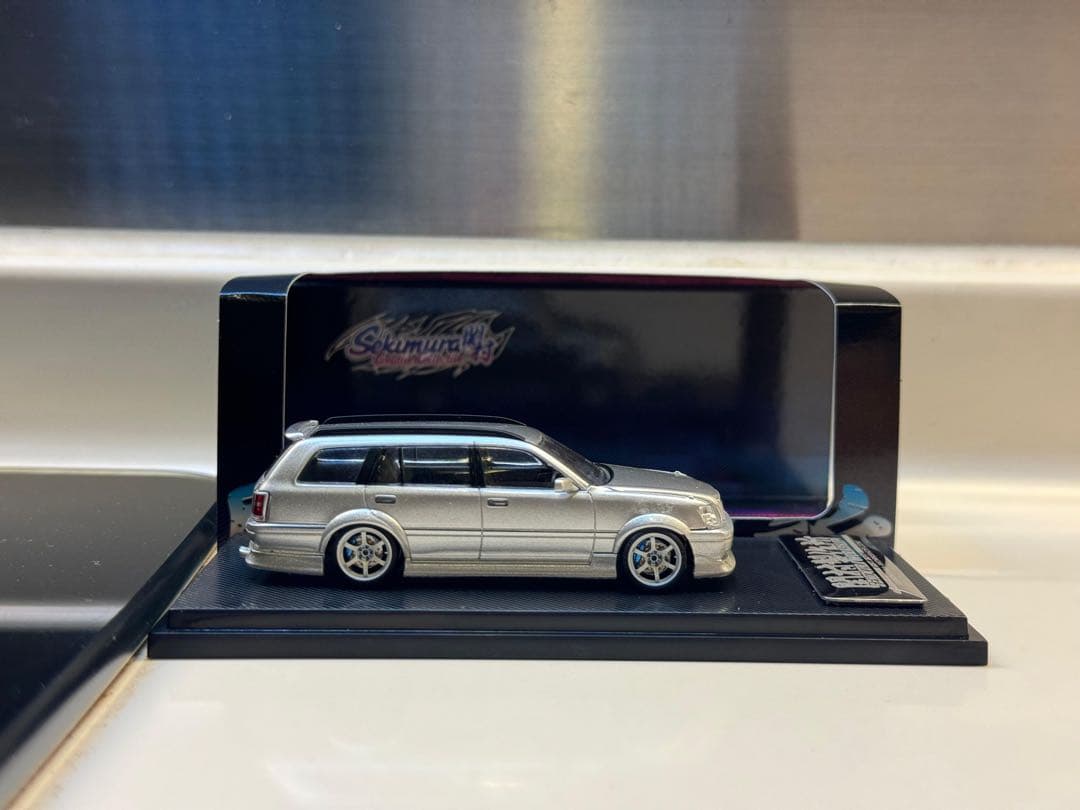 1/64 改 トヨタCrown JZS171 ATHLETE 風 57DR関村