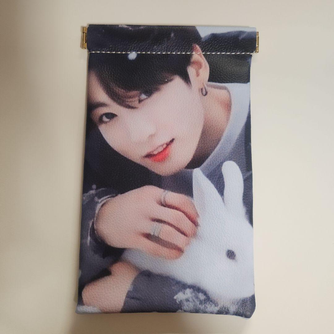 BTS JUNGKOOK バネロ ポーチ マルチケース NEW♡ 大きいサイズ