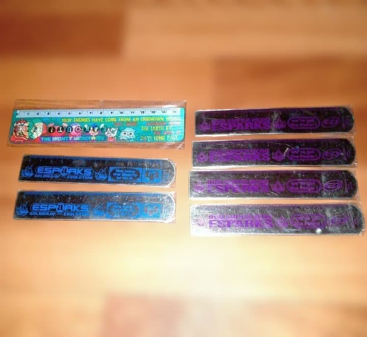 【新品未使用】エスパークス 下敷き ペンケース シャーペン 消しゴム まとめ売り