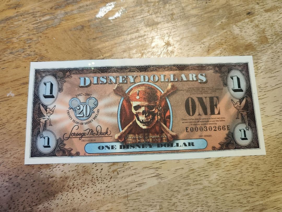 ディズニーダラー　パイレーツ・オブ・カリビアン