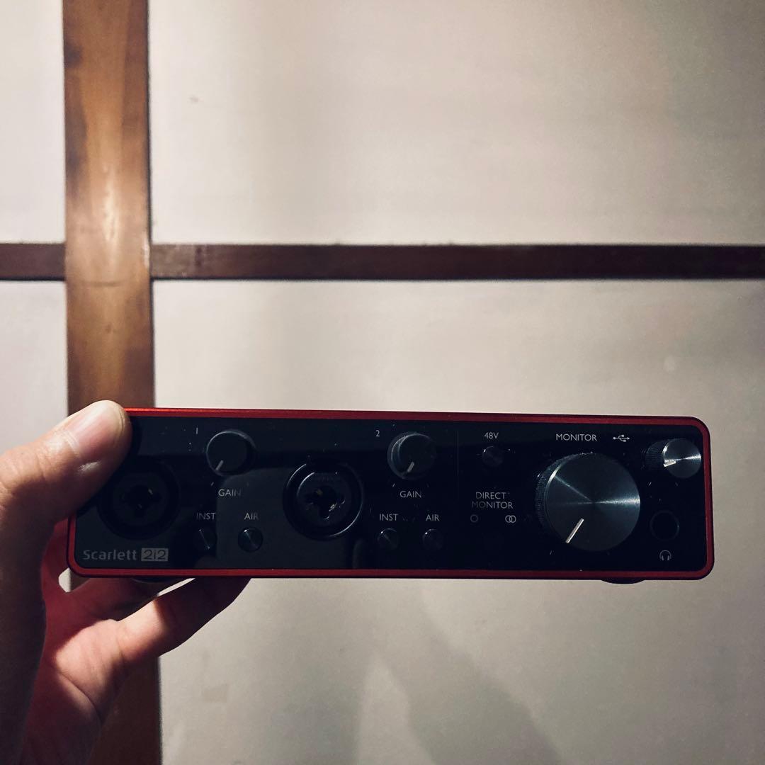 暮*し様 【11月半ばまで】オディオインターフェース&ヘッドフォンセット