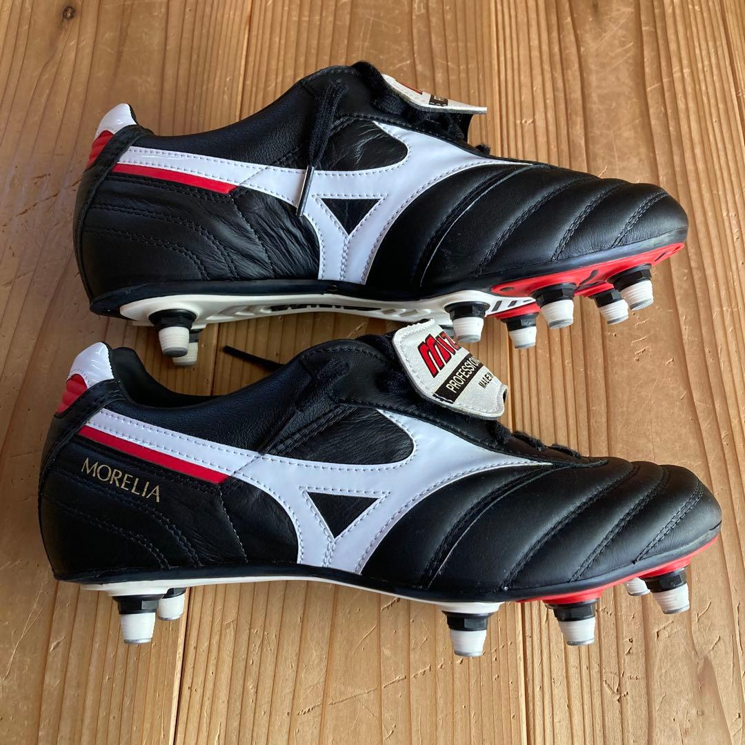 【美品】ミズノモレリアサッカースパイク取替式25.5
