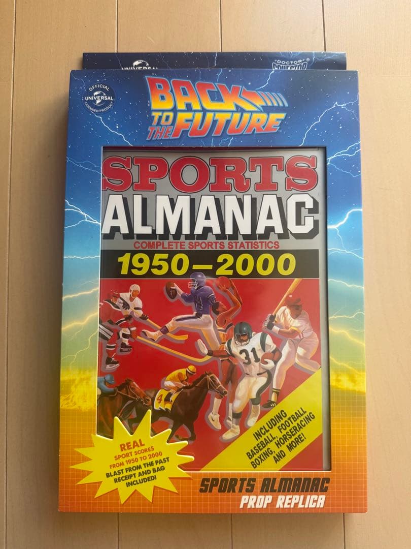 バック・トゥ・ザ・フューチャー　スポーツ年鑑 1/1スケール レプリカ