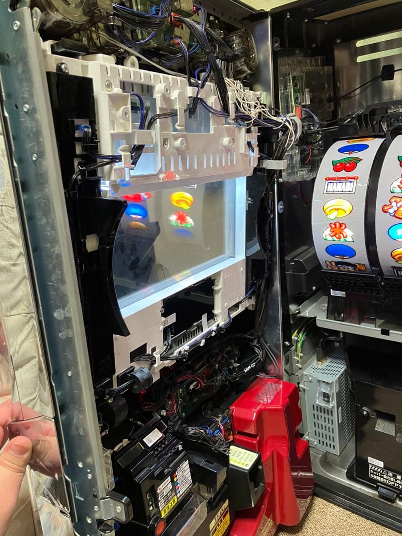 スロット実機 新ハナビ 不要機付き