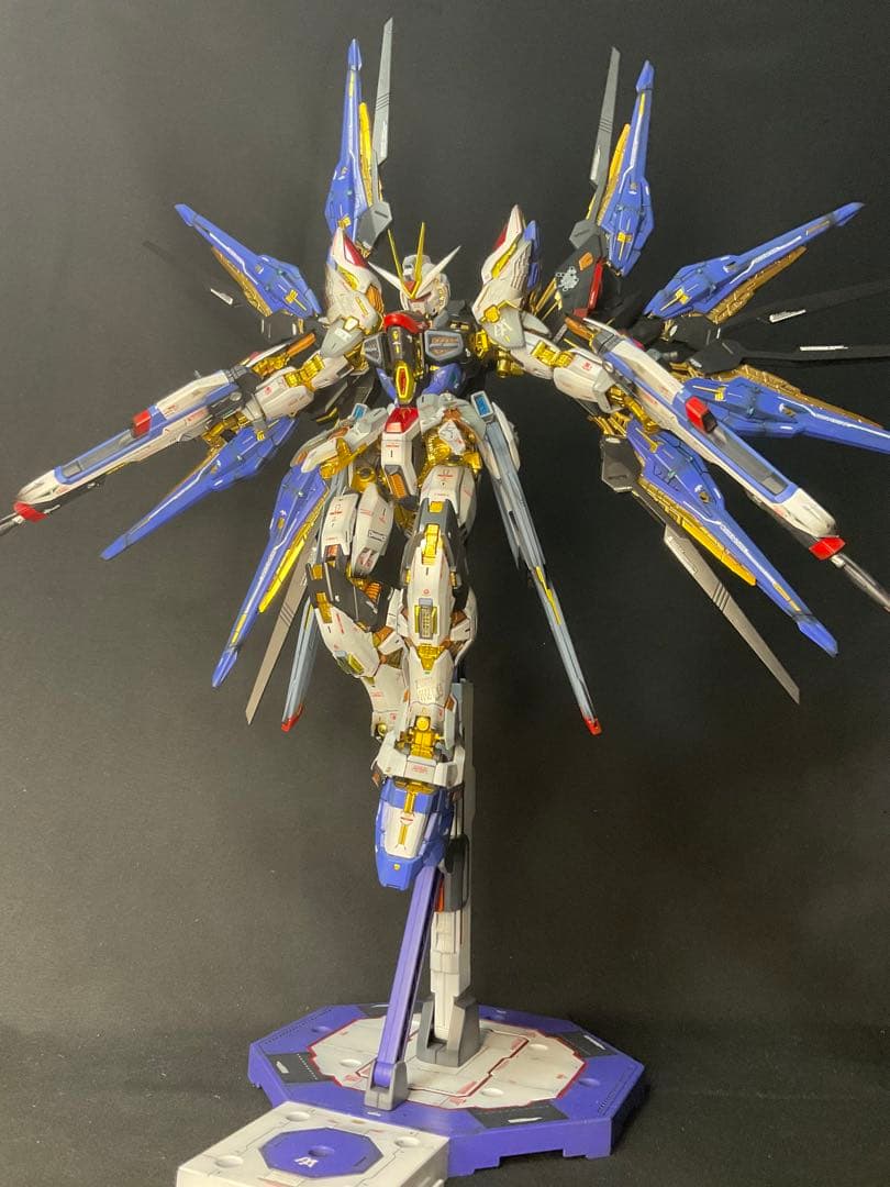 mgex ストライクフリーダム　全塗装　完成品