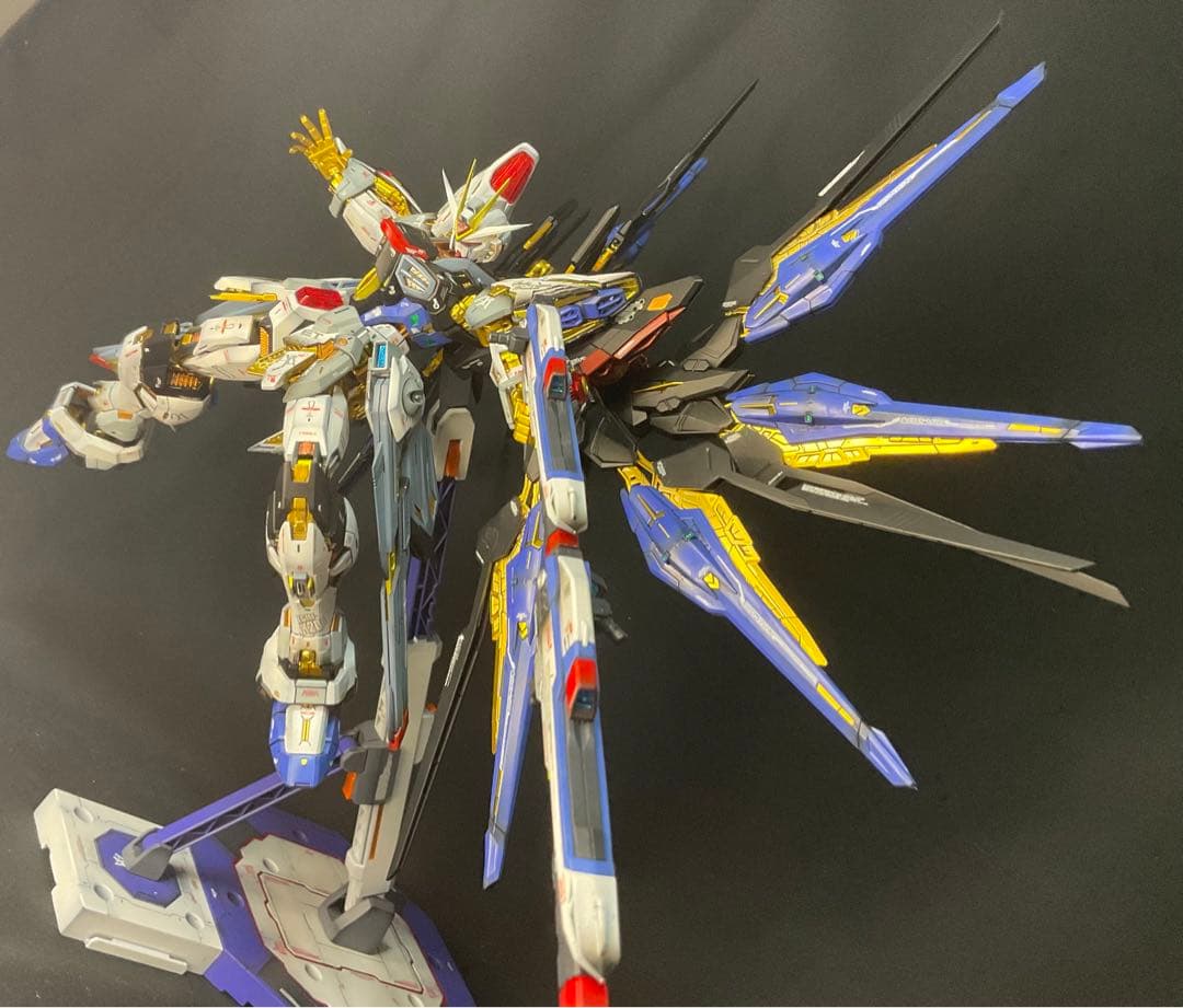 mgex ストライクフリーダム　全塗装　完成品