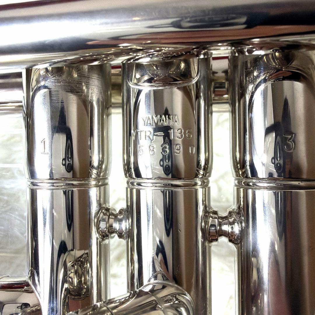 【極美品】YAMAHA ヤマハ YTR-136 トランペット 付属品多数