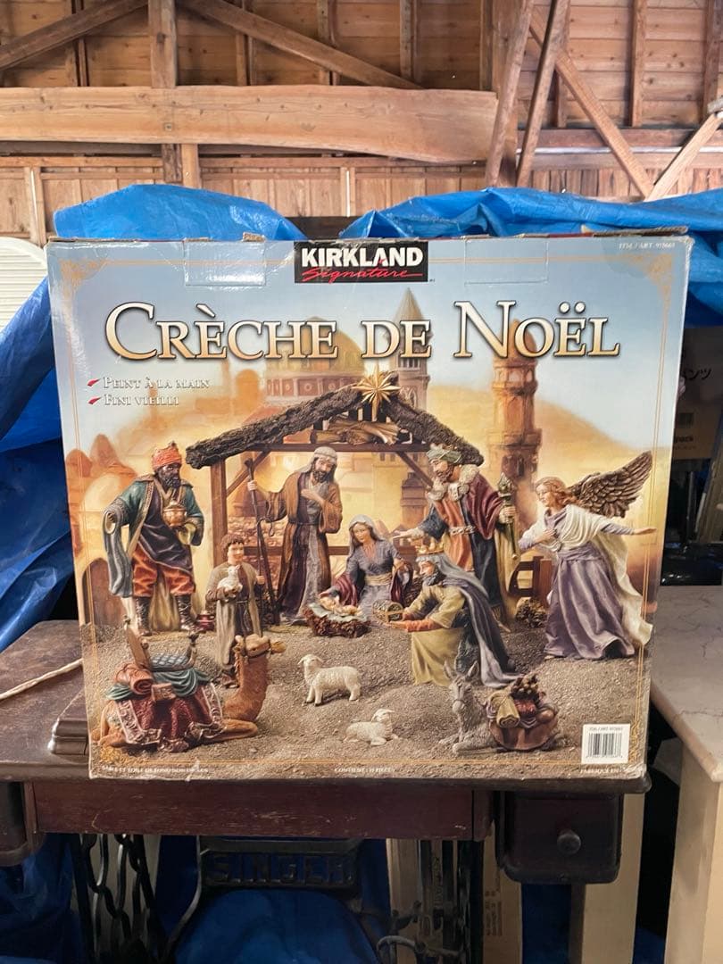 【未使用】KIRKLAND ナティビティセット 19ピース 【キリストの降誕】