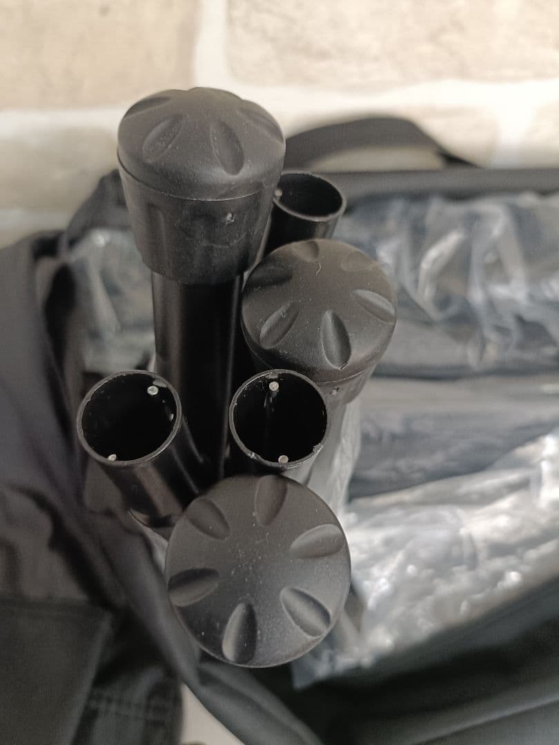 【美品♪】Pasinaz　フォールディングコット　ハイ・ロー　簡易ベッド