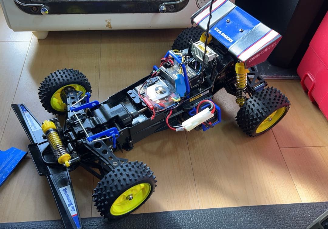 当時物 1986年製 タミヤ ブーメラン 修復 レストア品 実働