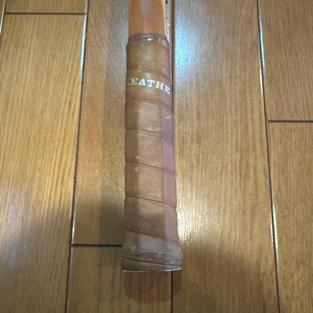 希少 木製 Wilson テニスラケット ケース付き