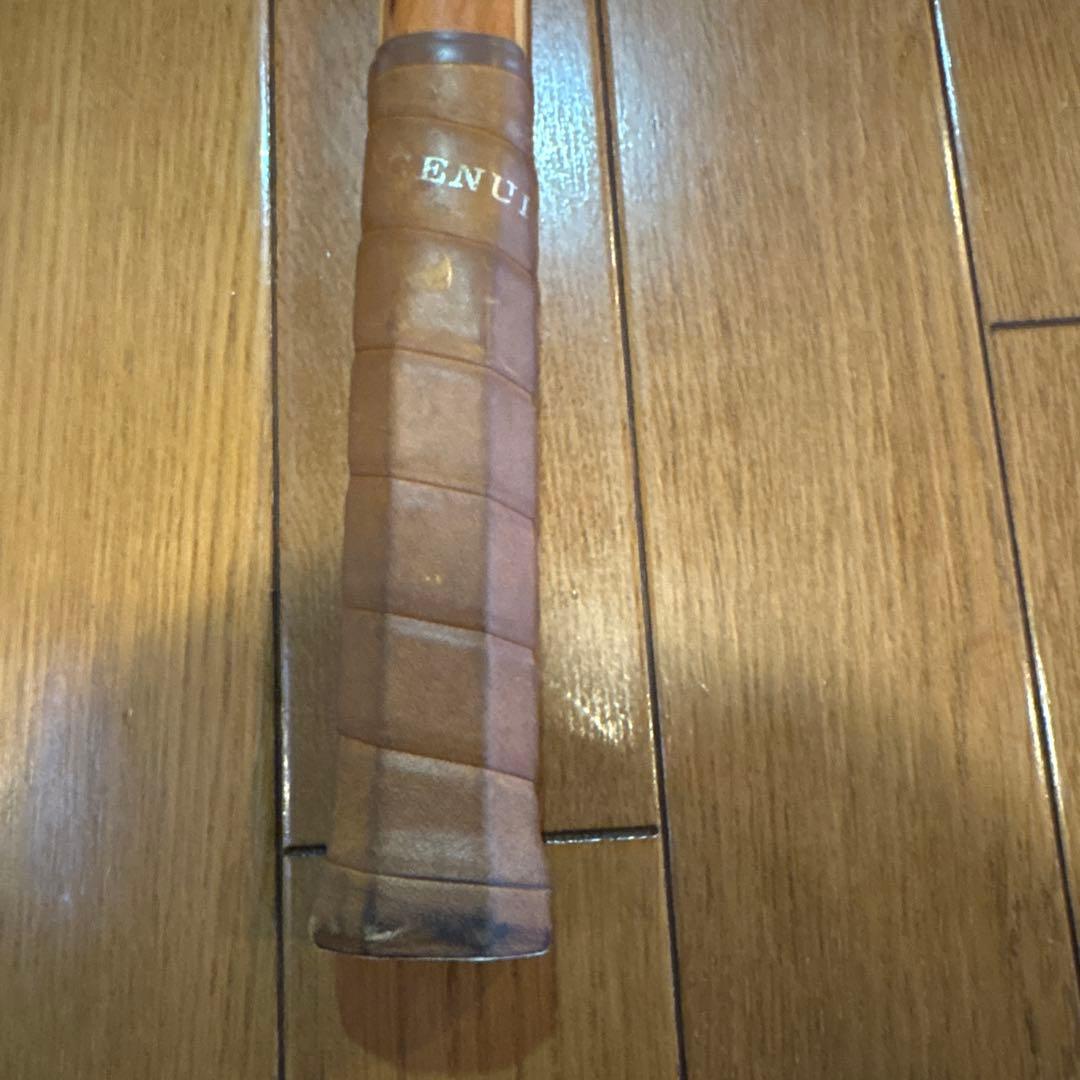 希少 木製 Wilson テニスラケット ケース付き