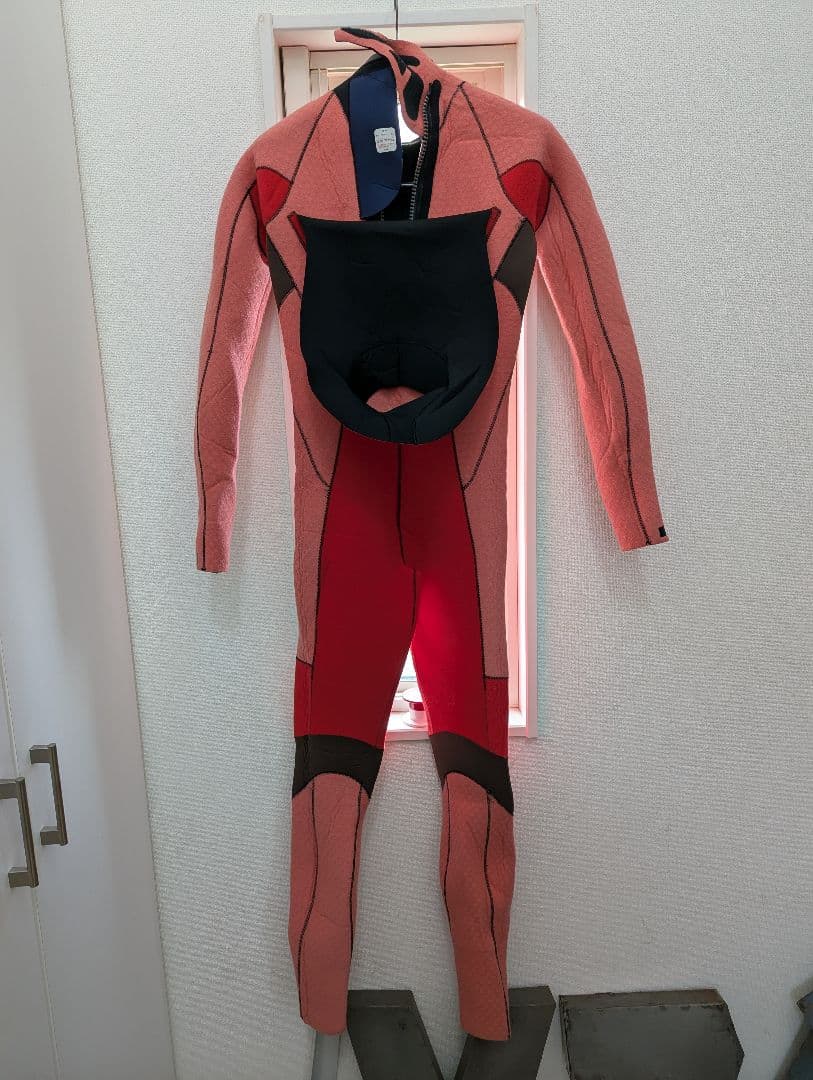 ウェットスーツ　セミドライ　裏起毛　5mm3mm オーダー品　使用1回のみ