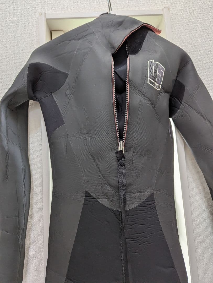 ウェットスーツ　セミドライ　裏起毛　5mm3mm オーダー品　使用1回のみ