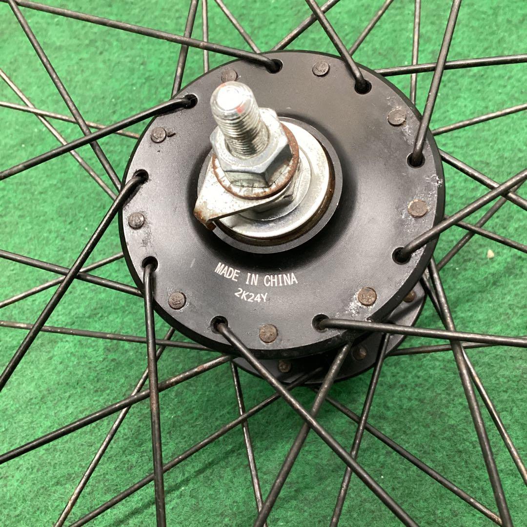 アルミリム 前輪 27.5×1.95 タイヤ付 27.5インチ　J2端子　オート