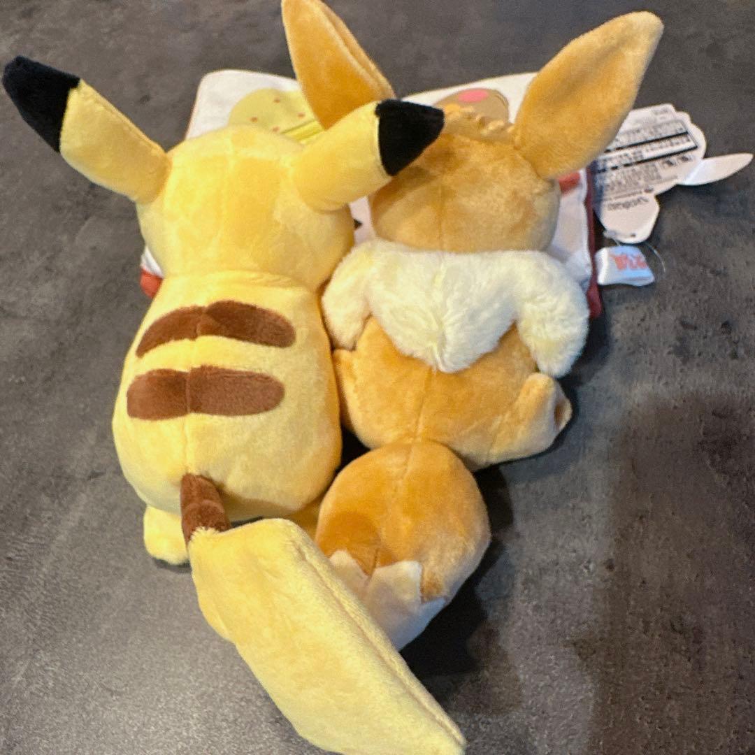 ピカチュウ イーブイ　オータム　ぬいぐるみ