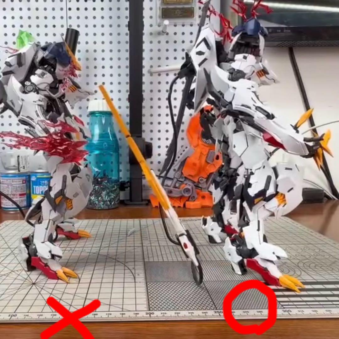 LUNAVOR バルバトス　バルバトスルプスレクス　似　狼の王　プラモデル