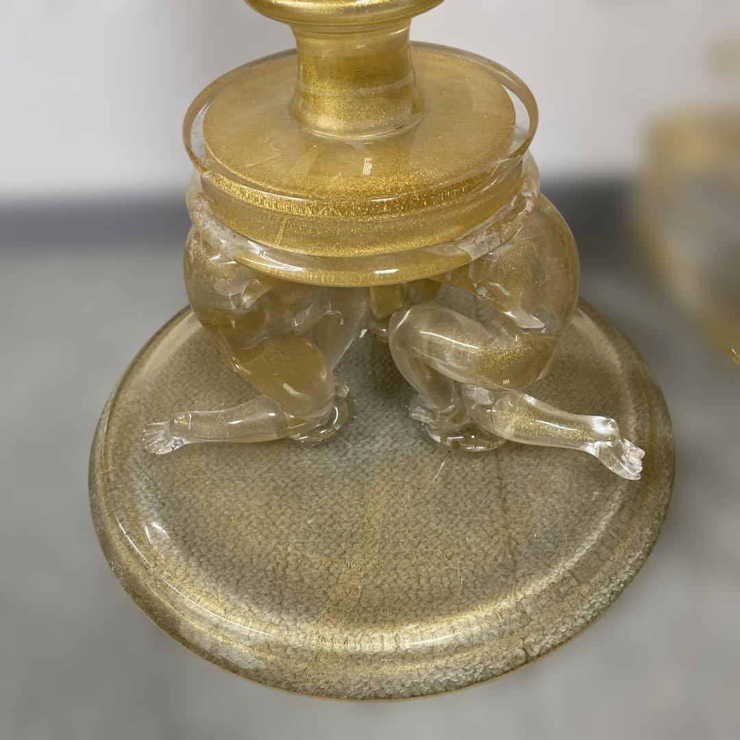 19世紀　ヴェネチア　コンポート　特大品　タトチ　東さ8-0107④