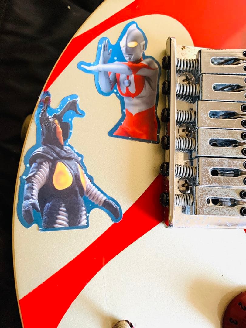 貴重美品【FERNANDES】エレキギター/ウルトラマンZO-3/ぞうさんギター