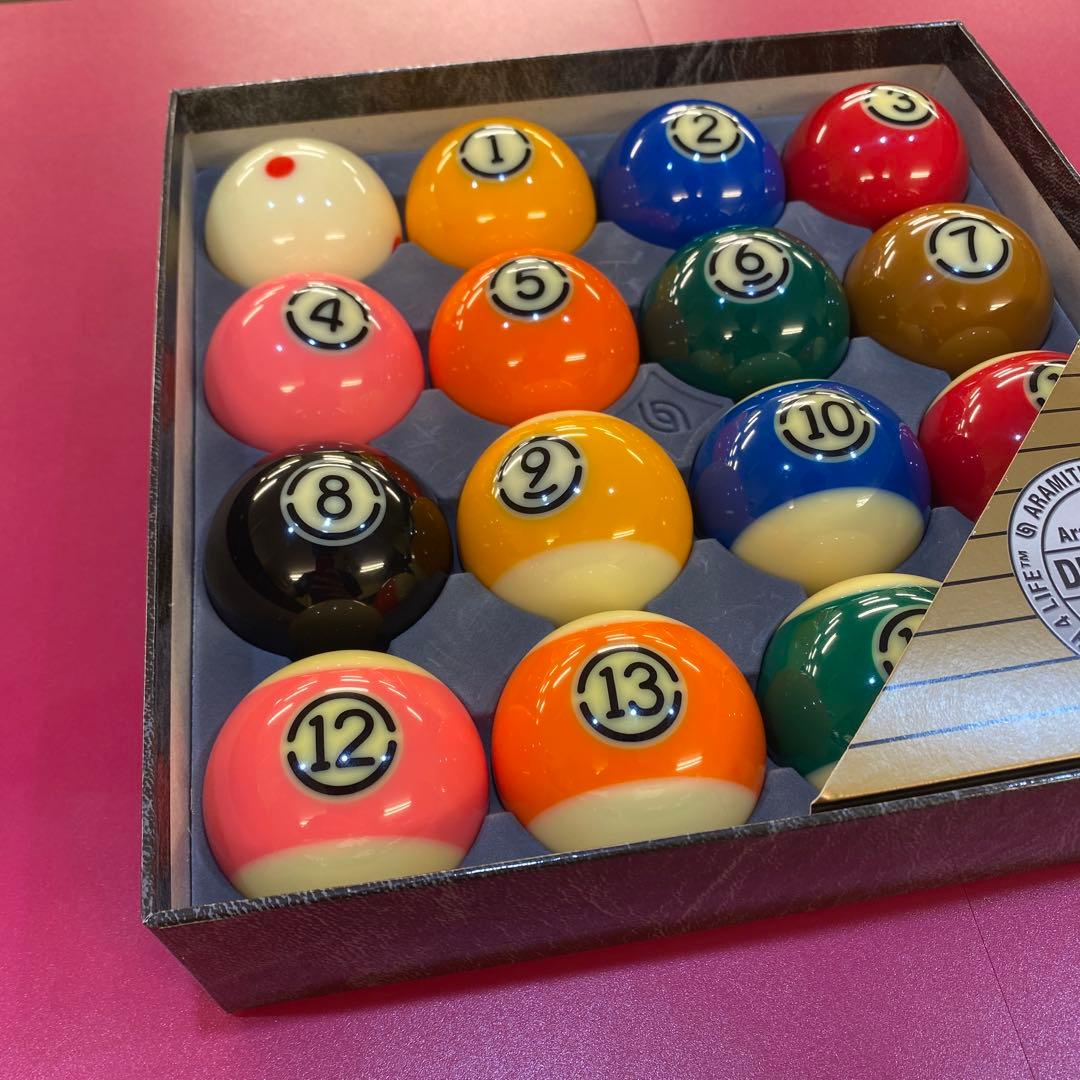 Aramith Duramith ビリヤードボールセット 16個
