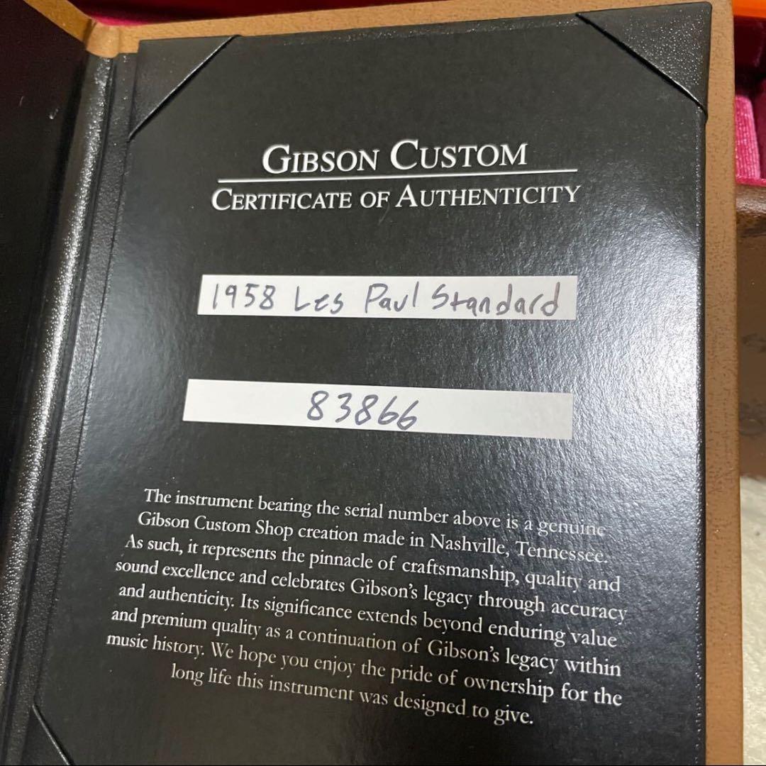 ギター Gibson Custom Shop 1958 Les Paul Reissue