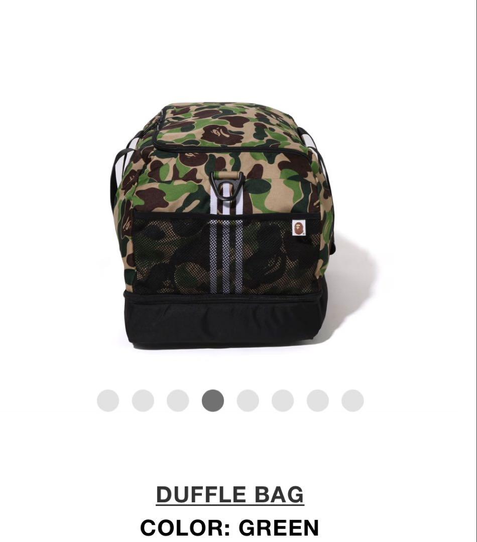 BAPE X ADIDAS DUFFLE BAG 迷彩ダッフルバッグ コラボ