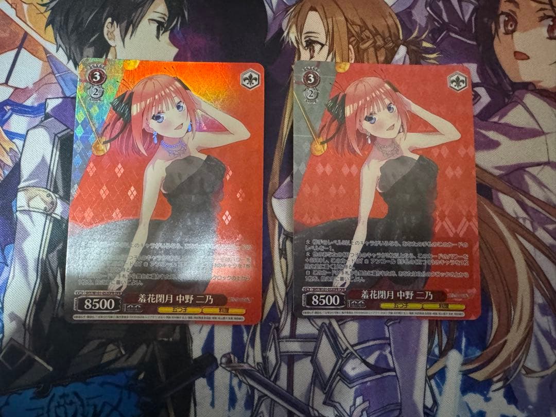 ヴァイスシュヴァルツ　五等分の花嫁8電源　ほぼフルレア+おまけ