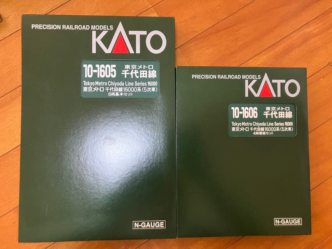 KATO 10-1605,06 東京メトロ千代田線16000系(5次車)10両①