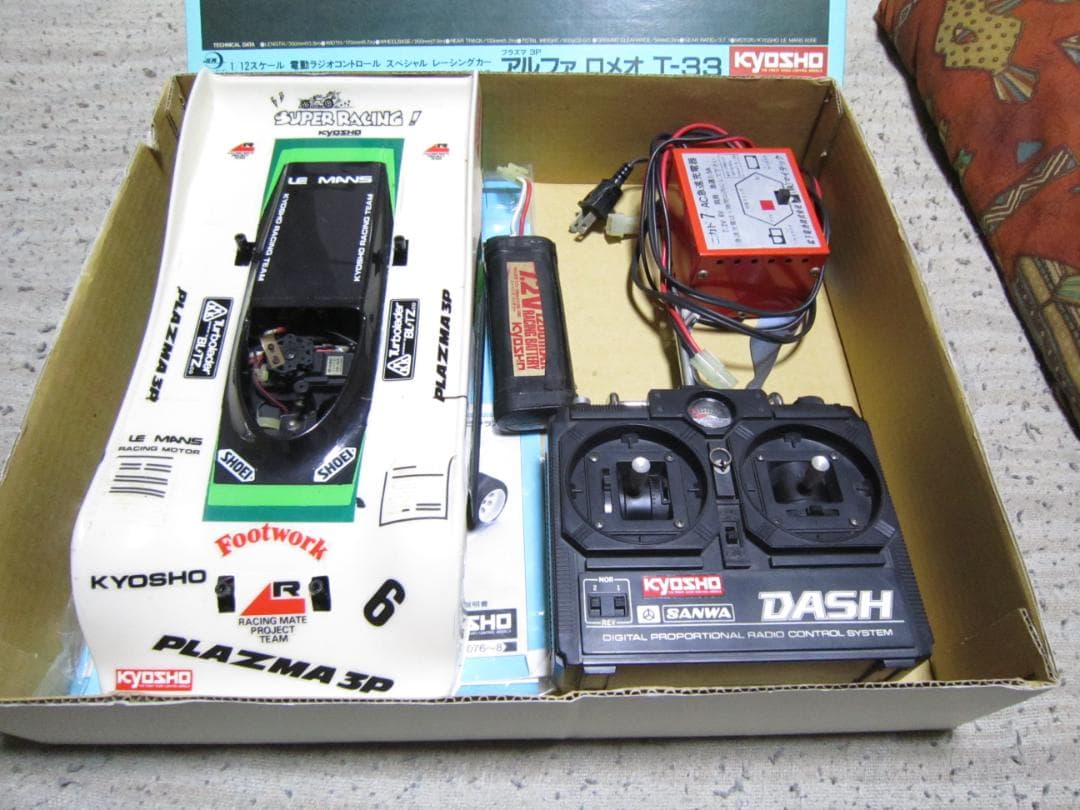 動作確認済み 1/12 KYOSHO 1984 PLAZMA 3P T-33